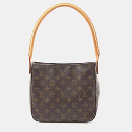 Louis Vuitton Looping MM Brown Monogram Canvas Shoulder Bag 1176936