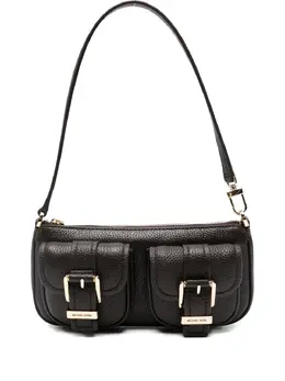 Michael Kors Zoe buckle-detail leather shoulder bag 30970348