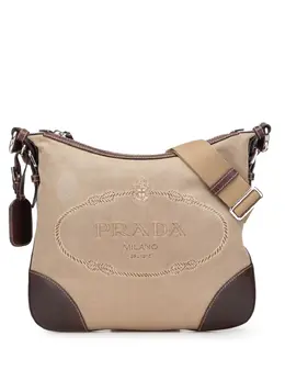 Prada 2010-2025 Canvas Canapa Logo crossbody bag 31086324