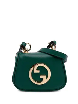 Gucci 2016-2025 Textured Calfskin Blondie Card Case on Strap crossbody bag 31071525