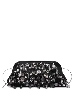 Alberta Ferretti bead-embellished clutch bag 29575109