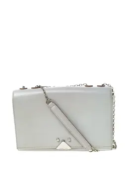 Emporio Armani leather flap shoulder bag 30332112