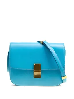 Celine leather flap shoulder bag 30330532
