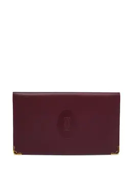 Cartier Must De Cartier leather debossed-logo wallet 30364034
