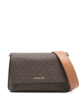 Michael Kors small Nessa monogram flap cross body bag 30962682