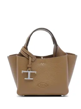Tod's logo-detail leather cross body bag 31037604