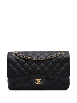 Chanel 2010-2011 Jumbo Classic Caviar Double Flap shoulder bag 31086093