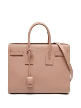 Saint Laurent leather tote bag 30370222