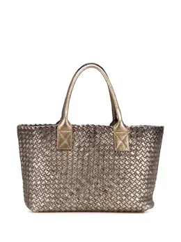 Bottega Veneta 2000-2007 Medium Lambskin Intreccio Cabat tote bag 31070313