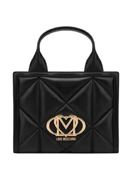 Love Moschino logo-plaque tote bag 29941705