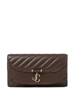 Jimmy Choo Curve quilted clutch bag 30192446