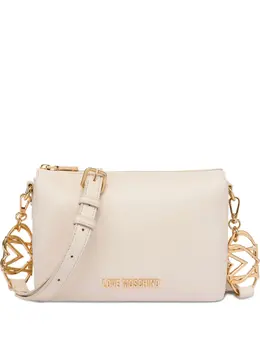 Love Moschino heart-plaque crossbody bag 29941726