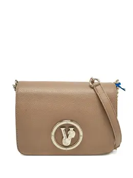 Versace logo-appliqué shoulder bag 30362521