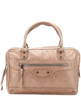 Balenciaga 2005 Mini Lambskin Motocross Classic Folder business bag 31085212