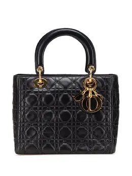 Christian Dior 2000-2025 Medium Lambskin Cannage Lady Dior satchel 31086309
