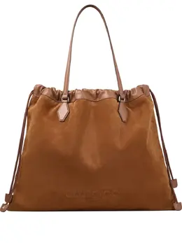 Jimmy Choo Drawstring suede tote bag 30192430