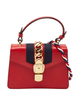 Gucci mini Web Sylvie tote bag 30364796