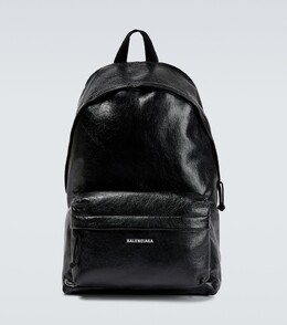 Кожаный рюкзак Balenciaga, черный p00743199 | black