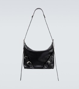 Кожаная сумка через плечо voyou среднего размера Givenchy, черный p00876341 | black