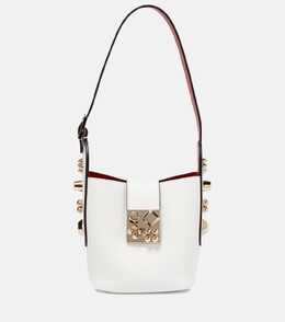 Сумка-ведро Carasky Mini из кожи Christian Louboutin, белый p00667954 | white