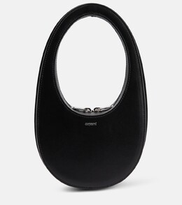 Кожаная сумка через плечо Swipe Mini Coperni, черный p00819028 | black