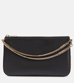 Кожаный клатч Loubila Christian Louboutin, черный p00809651 | black