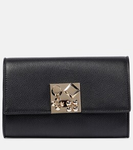 Кожаный клатч Carasky Christian Louboutin, черный p00650613 | black