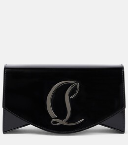 Сумка через плечо Loubi54 из лакированной кожи Christian Louboutin, черный p00753257 | black