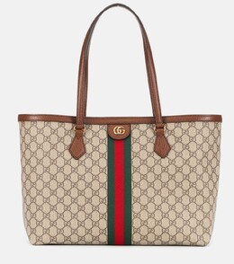 Сумка-тоут Ophidia GG среднего размера Gucci, коричневый p00488011 | brown