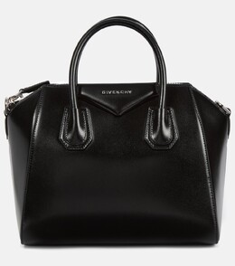 Маленькая сумка-тоут Antigona из кожи Givenchy, черный p00242571 | black