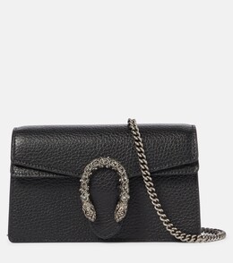 Сумка через плечо Dionysus Super Mini Gucci, черный p00435319 | black
