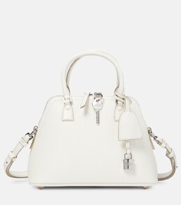 5AC Мини-сумка с короткими ручками из кожи Maison Margiela, белый p00629803 | white