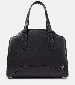 Сумка-тоут Sesia Micro из кожи Loro Piana, черный p00602254 | black