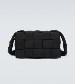 Сумка через плечо Maxi Padded Tech Cassette Bottega Veneta, черный p00646761 | black