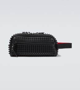 Кожаная сумка для стирки Blaster Christian Louboutin, черный p00632370 | black