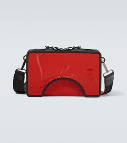 Сумка-мессенджер Adolon Boxy Christian Louboutin, красный p00808123 | red
