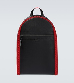 Кожаный рюкзак Backparis Christian Louboutin, черный p00632375 | black