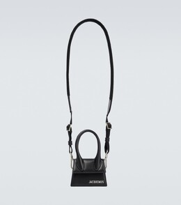 Кожаная сумка Le Chiquito Homme Jacquemus, черный p00654432 | black