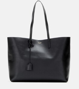 Кожаная сумка-тоут Shopping E/W Saint Laurent, черный p00213801 | black