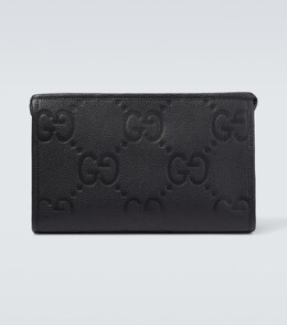 Клатч Jumbo с логотипом GG Gucci, черный p00815694 | black