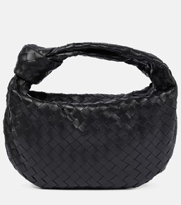 Кожаная сумка-тоут Jodie Teen Bottega Veneta, черный p00649659 | black