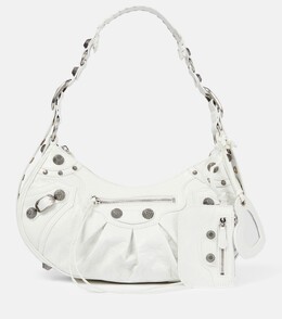 Le Cagole Маленькая кожаная сумка через плечо Balenciaga, белый p00766725 | white