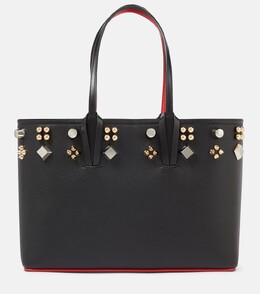 Сумка-тоут Cabata с заклепками Christian Louboutin, черный p00632321 | black