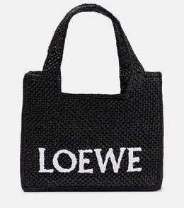 Мини-сумка-корзинка из рафии Loewe, бежевый p00833656 | beige