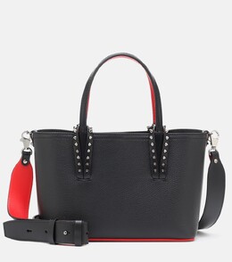 Сумка-тоут Cabata Mini из кожи Christian Louboutin, черный p00513818 | black