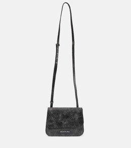 Сумка через плечо Platt из кожи Acne Studios, черный p00834824 | black