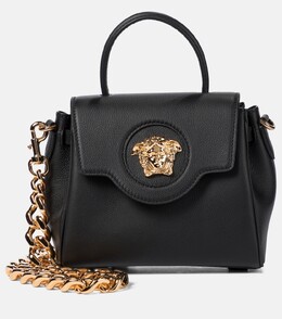 Маленькая сумка-тоут La Medusa из кожи Versace, черный p00562314 | black