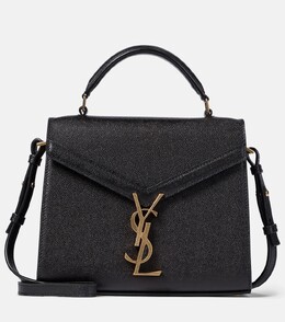Кожаная сумка через плечо Cassandra Mini Saint Laurent, черный p00533590 | black