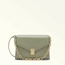 Сумка кросс-боди Furla Furla MERIDIANA M C.BODY W/DOUBLE STRAP, хаки 4341649815