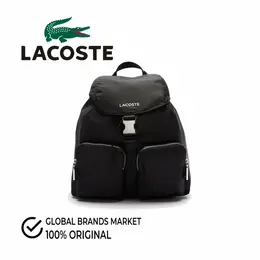 Рюкзак Lacoste NU3827SG-279, фактура гладкая, черный 103819081938